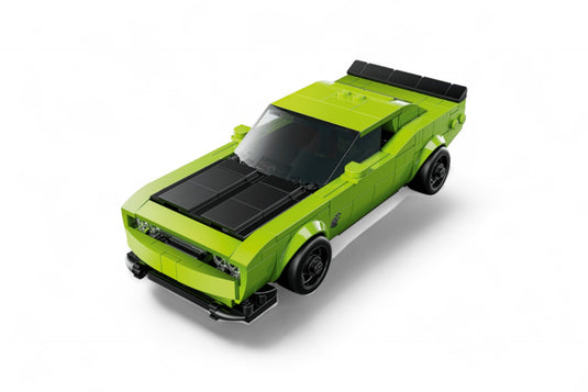 DODGE CHALLENGER SRT HELLCAT VERT LEGO SPEED CHAMPIONS