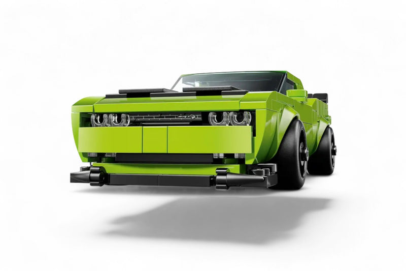 Chargez l'image dans la visionneuse de la galerie, DODGE CHALLENGER SRT HELLCAT VERT LEGO SPEED CHAMPIONS
