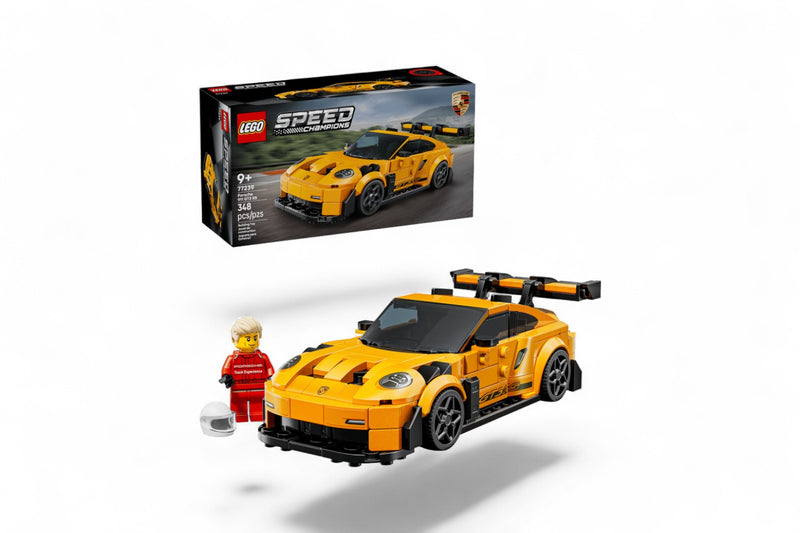 Chargez l'image dans la visionneuse de la galerie, PORSCHE 911 GT3 RS SUPERCAR ORANGE LEGO SPEED CHAMPIONS
