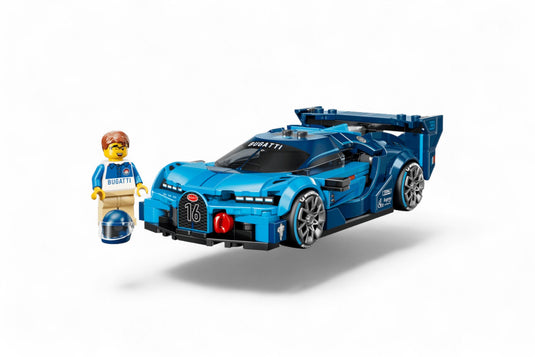 BUGATTI VISION GT BLAUW LEGO SPEED CHAMPIONS