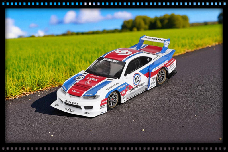 Load image into Gallery viewer, Nissan SILVIA S15 LB-SUPER SILHOUETTE GARASIDRIFT X LBWK 2025 MINI GT 1:64
