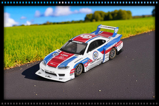 Nissan SILVIA S15 LB-SUPER SILHOUETTE GARASIDRIFT X LBWK 2025 MINI GT 1:64