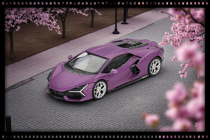 Load image into Gallery viewer, Lamborghini REVUELTO 30TH MATTE PURPLE 2024 (LHD) MINI GT 1:64
