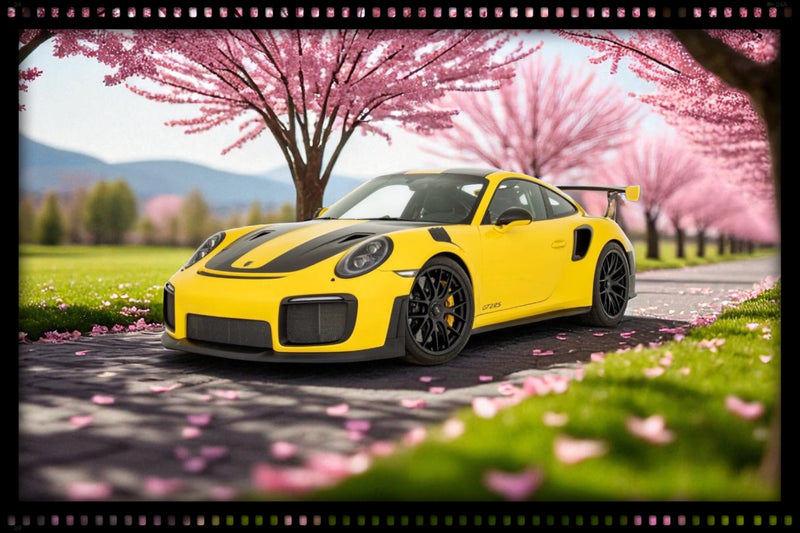 Load image into Gallery viewer, Porsche 911 [991.2] GT2 RS WP YELLOW 2018 GT SPIRIT 1:12
