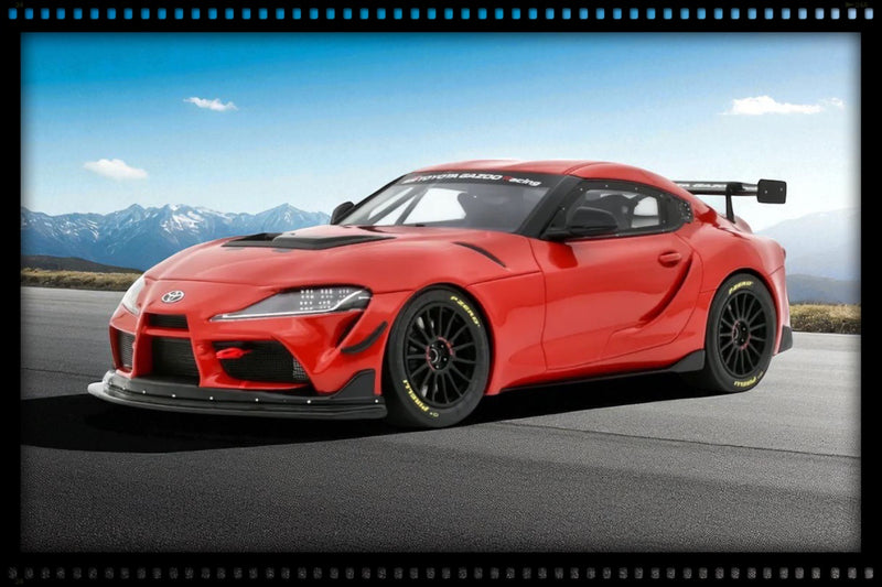 Load image into Gallery viewer, Toyota SUPRA GT4 100 EDITION PLASMA ORANGE 2023 OTTOmobile 1:18
