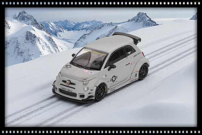 Fiat ABARTH 595 LB-WORKS X ABAS WORKS FIGHTERS 2024 (LHD) MINI GT 1:64