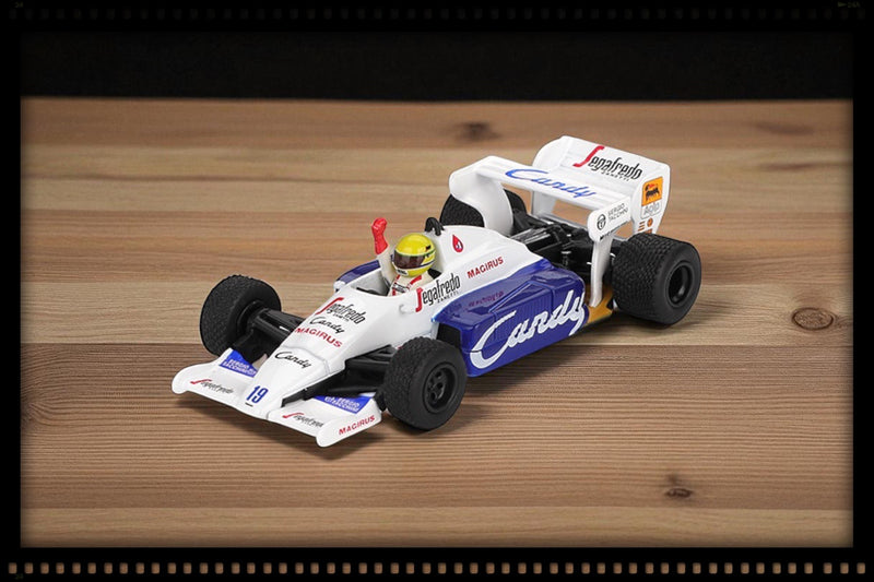 Load image into Gallery viewer, Toleman TG184 #19 Ayrton Senna 1984 Monaco Grand Prix 2nd Place (LHD) MINI GT 1:64
