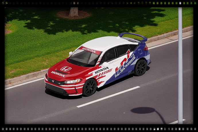 Honda CIVIC TYPE R PACE CAR HRC 2024 MINI GT 1:64