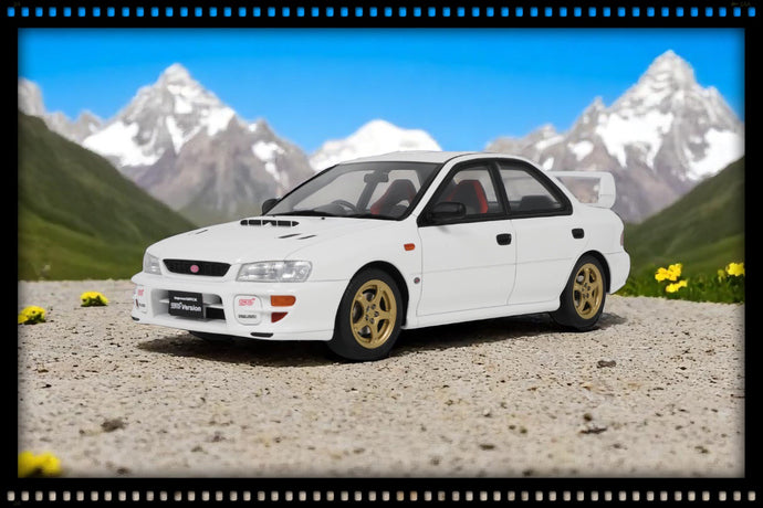Subaru IMPREZA WRX TYPE RA STI PURE WHITE 2000 OTTOmobile 1:18