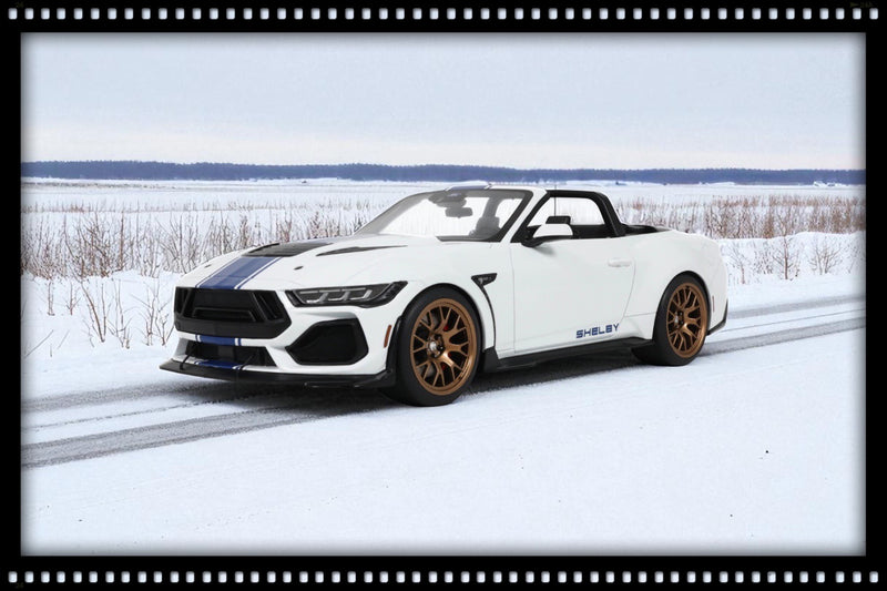 Load image into Gallery viewer, Ford SHELBY MUSTANG SUPERSNAKE WHITE 2025 GT SPIRIT 1:18
