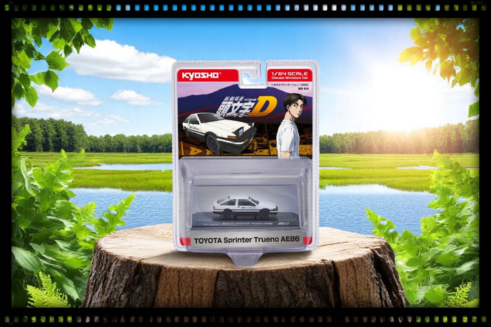 Toyota SPRINTER TRUENO (AE86) INITIAL D 1995 KYOSHO 1:64