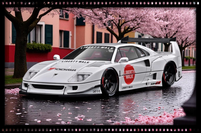 Load image into Gallery viewer, Ferrari LB-WORKS 40 White IGNITION MODEL 1:18
