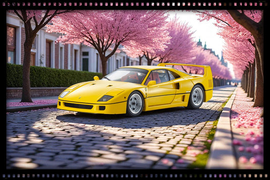 Ferrari F40 YELLOW KYOSHO 1:18