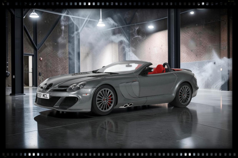 Load image into Gallery viewer, MERCEDES-BENZ SLR EDITION MSO GREY 2007 GT SPIRIT 1:18
