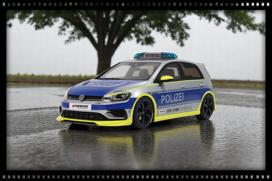 Volkswagen GOLF VII R OETTINGER POLIZEI GREY 2018 OTTOmobile 1:18