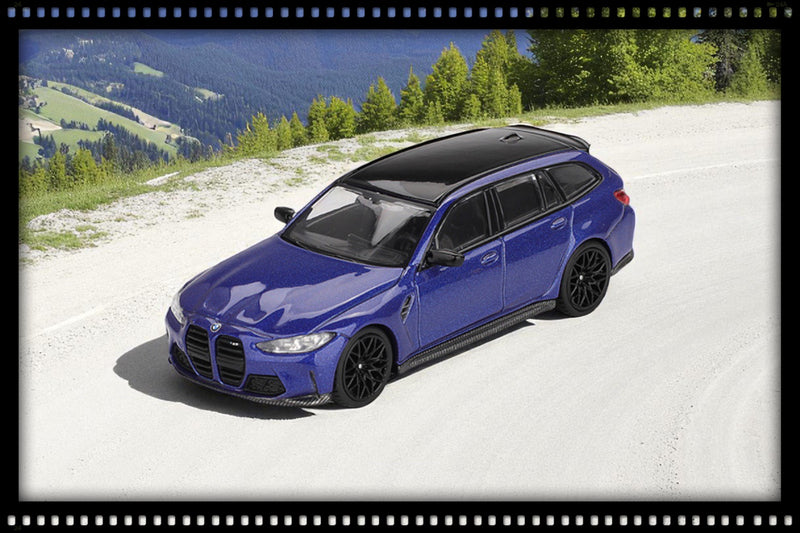 Load image into Gallery viewer, Bmw M3 TOURING COMPÉTITION PORTIMAO BLUE METALLIC 2023 (LHD) MINI GT 1:64

