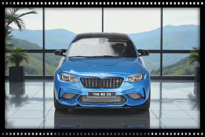 Bmw M2 (F22) CS 2021 BLUE METALLIC GT SPIRIT 1:18