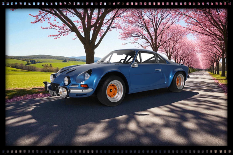 Load image into Gallery viewer, RENAULT ALPINE A110 1800 GROUPE 4 BLUE 1973 GT SPIRIT 1:8
