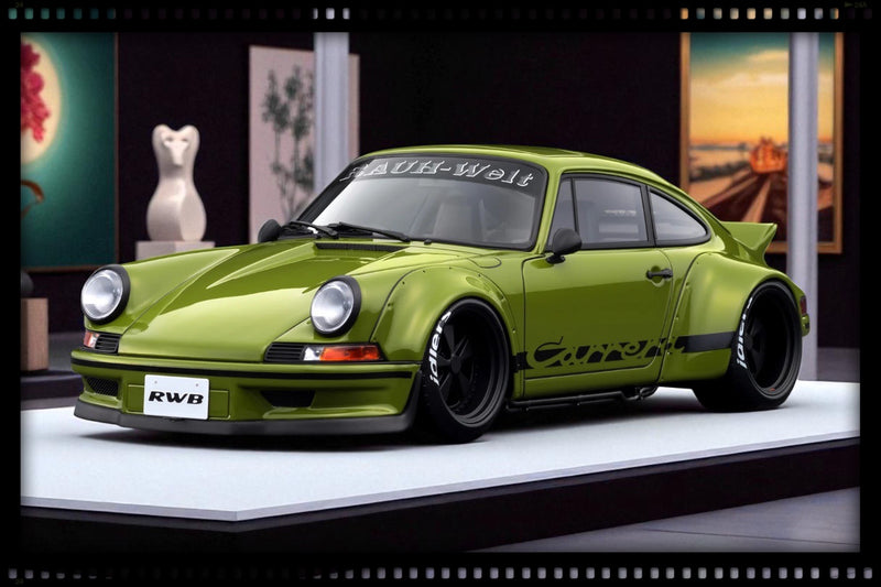 Load image into Gallery viewer, Porsche RWB Backdate Green IGNITION MODEL 1:18
