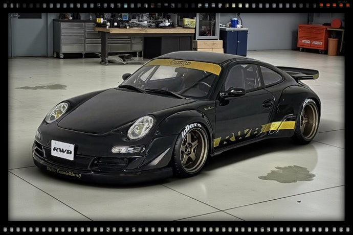 Porsche RWB 997 BLACK IGNITION MODEL 1:18