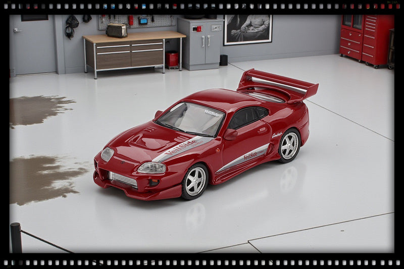 Load image into Gallery viewer, Toyota SUPRA MK4 (A80) VEILSIDE COMBAT V-I RED 1994 (LHD) MINI GT 1:64
