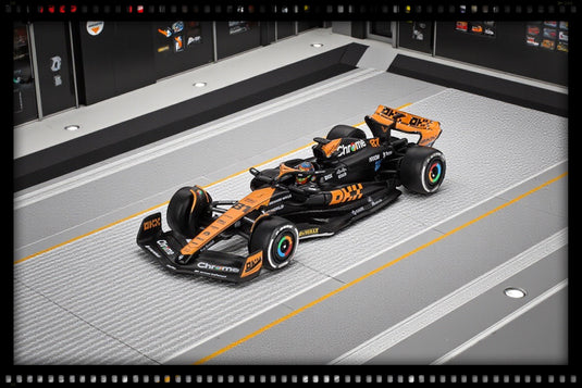 McLaren MCL60 #81 OSCAR PIASTRI JAPANESE GP 3RD PLACE 2023 (LHD) MINI GT 1:64