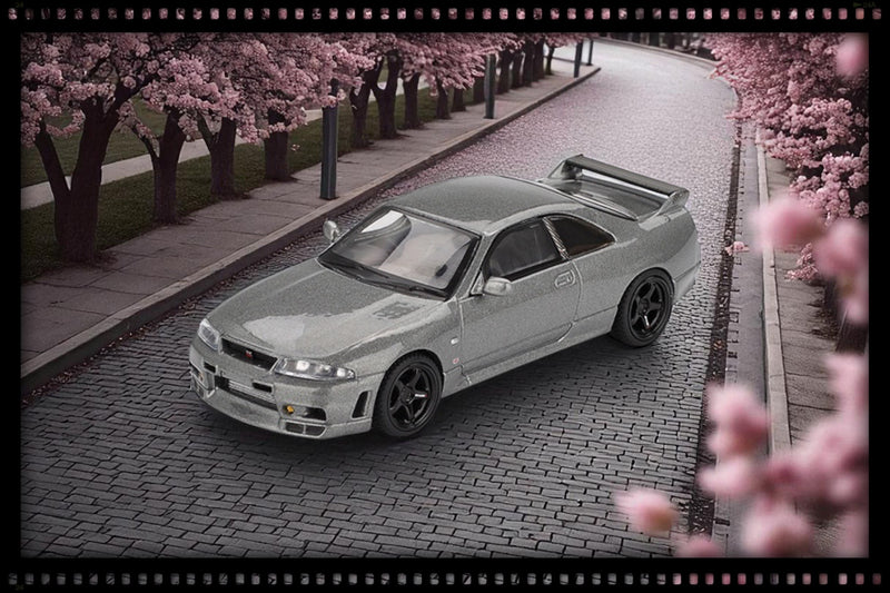 Load image into Gallery viewer, Nissan GTR (R33) NISMO BCNR33 CRS DARK METAL GRAY 1993 (RHD) MINI GT 1:64
