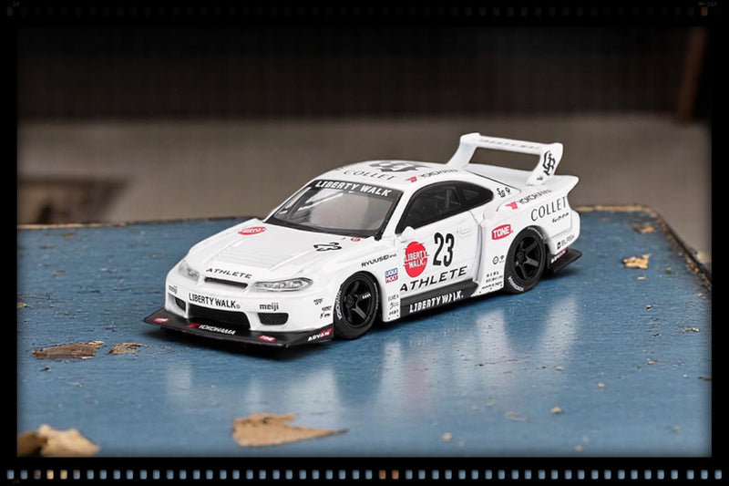 Load image into Gallery viewer, Nissan SILVIA S15 LB-SUPER SILHOUETTE ATHLETE 2024 (RHD) MINI GT 1:64
