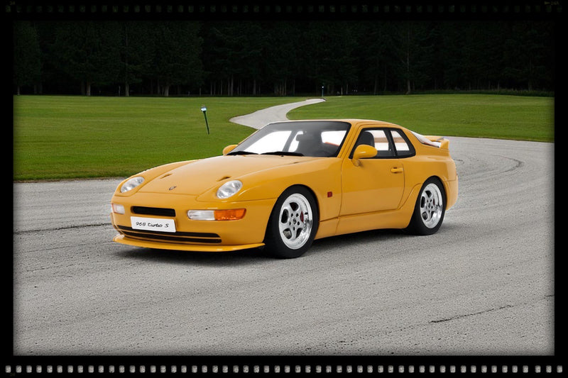 Load image into Gallery viewer, Porsche 968 TURBO S YELLOW 1993 GT SPIRIT 1:18
