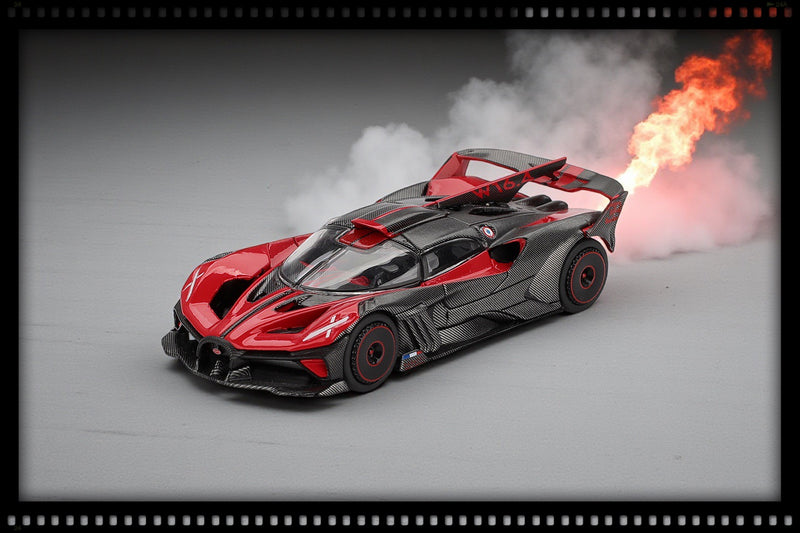 Laad de afbeelding in de Gallery-viewer, Bugatti BOLIDE ROOD 2026 (LHD) MINI GT 1:64
