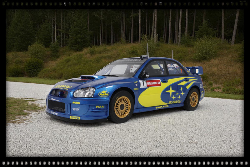 Load image into Gallery viewer, Subaru IMPREZA (S9) WRC BLUE P. SOLBERG WALES RALLYE 2003 OTTOmobile 1:12
