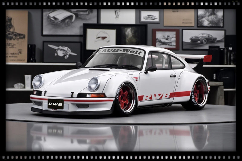 Load image into Gallery viewer, Porsche RWB Backdate White IGNITION MODEL 1:18
