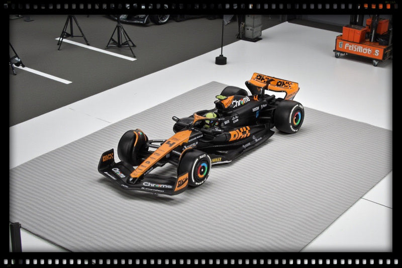 Load image into Gallery viewer, McLaren MCL60 #4 LANDO NORRIS JAPANESE GP 2ND PLACE 2023 (LHD) MINI GT 1:64
