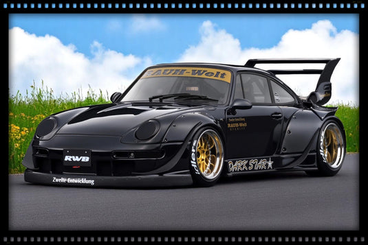 Porsche RWB 993 Black IGNITION MODEL 1:18