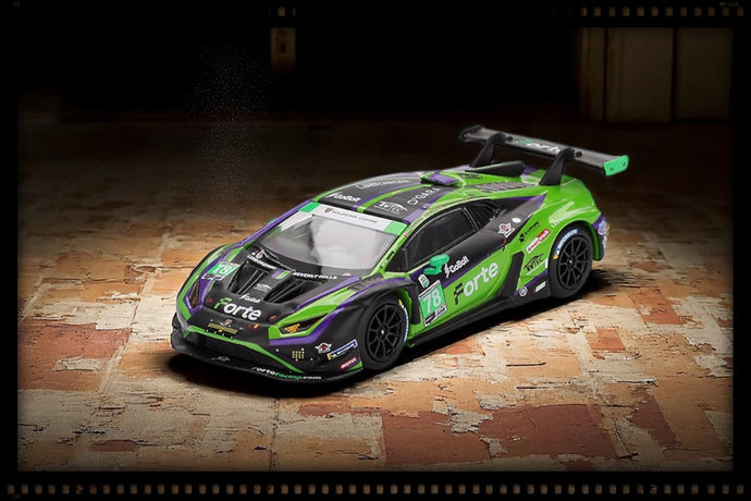 Lamborghini HURACAN GT3 EVO2 #78 FORTE RACING DAYTONA 24 HRS 2024 (LHD) MINI GT 1:64