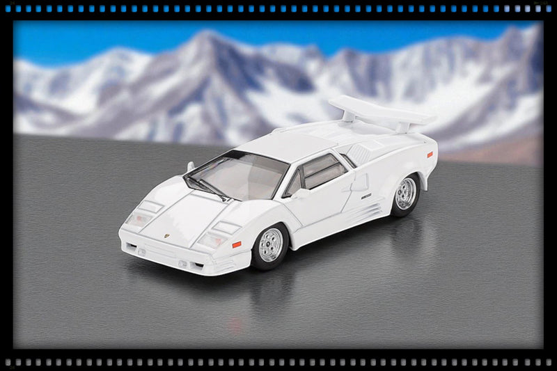 Load image into Gallery viewer, Lamborghini COUNTACH 25TH ANNIVERSARY WHITE 1989 (LHD) MINI GT 1:64
