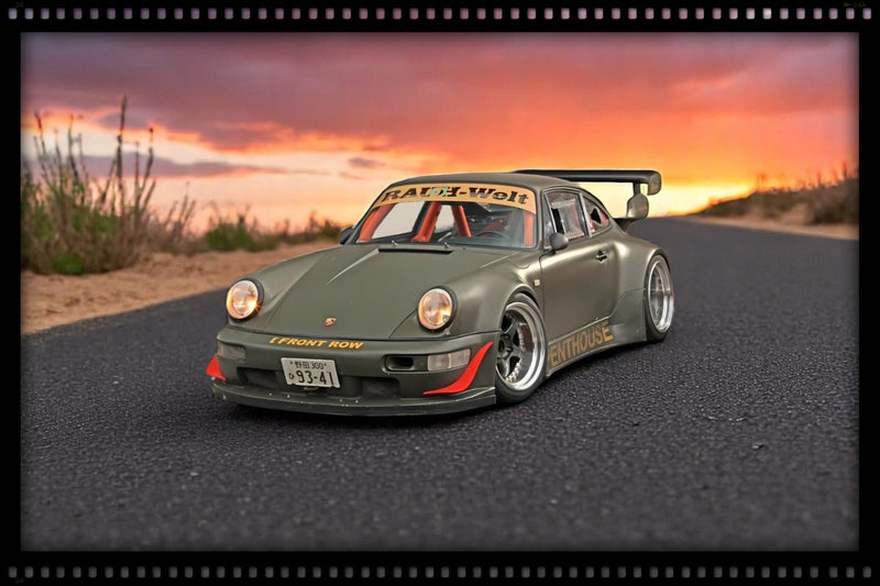 Load image into Gallery viewer, Porsche RWB PENTHOUSE GREEN 2008 GT SPIRIT 1:18
