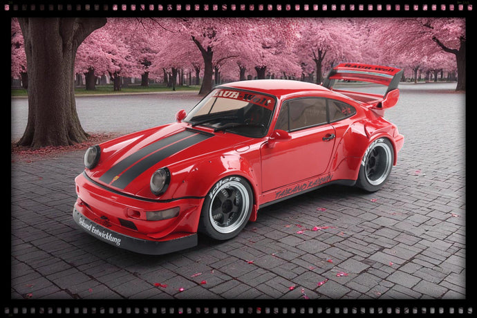 Porsche RWB BODYKIT TAIKANO KAISHIN RED 2024 SOLIDO 1:18