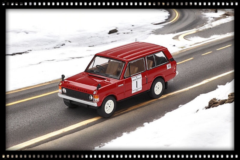 Load image into Gallery viewer, Land Rover RANGE ROVER #1 WINNER INTERNATIONAL HILL RALLY 1971 (RHD) MINI GT 1:64
