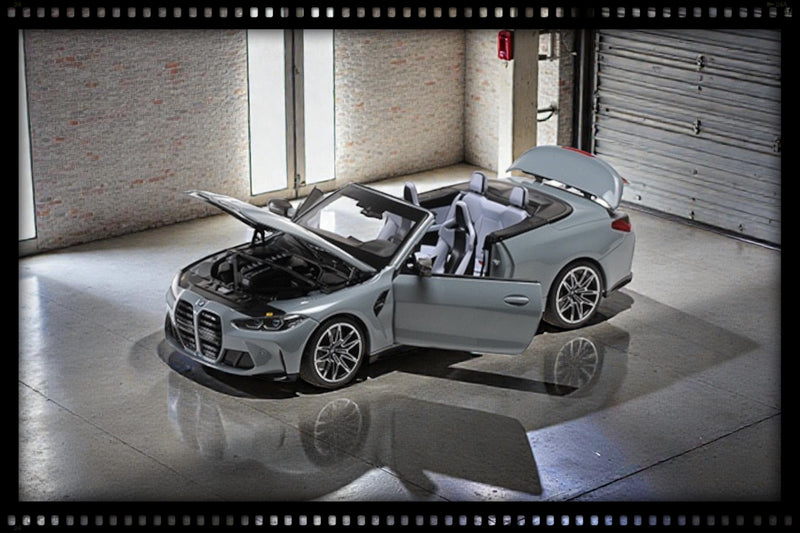 Load image into Gallery viewer, Bmw M4 2020 GREY METTALIC MINICHAMPS 1:18
