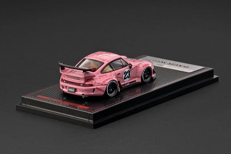 Laad de afbeelding in de Gallery-viewer, PORSCHE RWB 993 ROOS IGNITION MODEL 1:64
