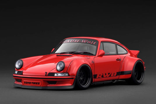 Porsche RWB Backdate Red IGNITION MODEL 1:18