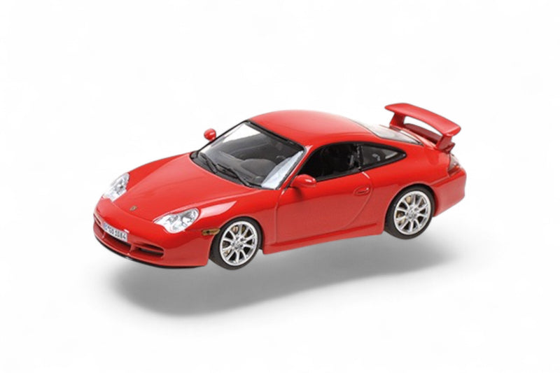 Load image into Gallery viewer, Porsche 911 GT3 2003 RED SPECIAL BOX ‼️LIMITED EDITION 525 pieces‼️ MINICHAMPS 1:43
