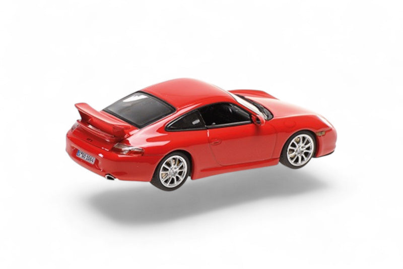 Load image into Gallery viewer, Porsche 911 GT3 2003 RED SPECIAL BOX ‼️LIMITED EDITION 525 pieces‼️ MINICHAMPS 1:43

