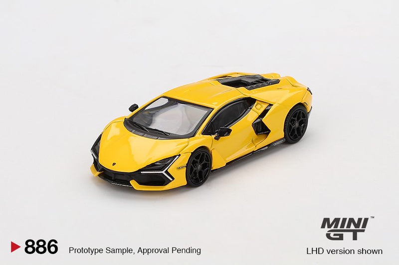 Load image into Gallery viewer, Lamborghini REVUELTO YELLOW 2024 (LHD) MINI GT 1:64
