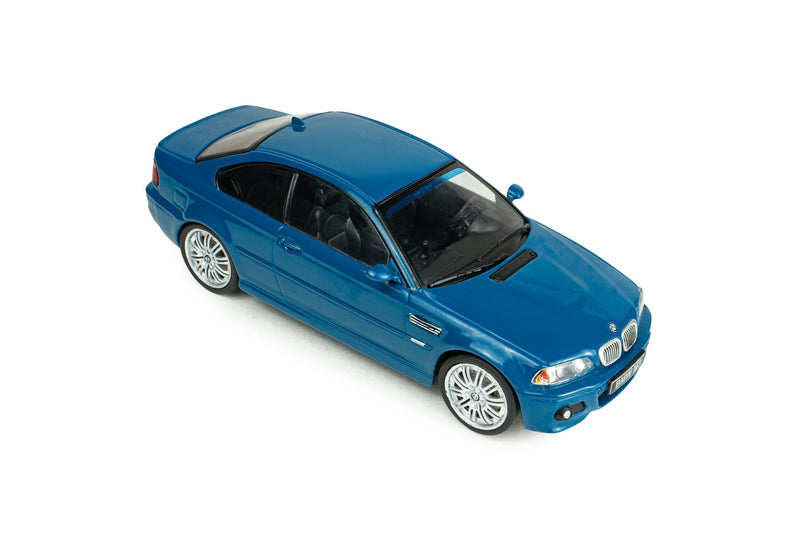 Laad de afbeelding in de Gallery-viewer, BMW M3 COUPE LAGUNA SECA BLAUW 2000 SOLIDO 1:43
