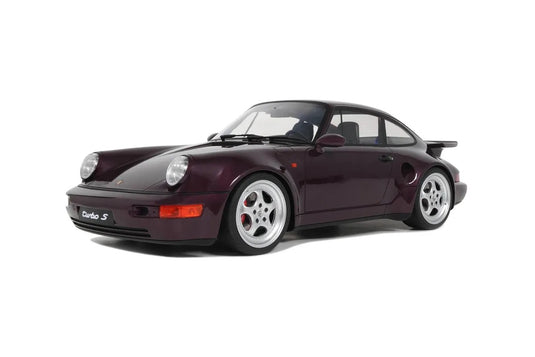 PORSCHE 911 (964) TURBO S PURPLE 1992 GT SPIRIT 1:12