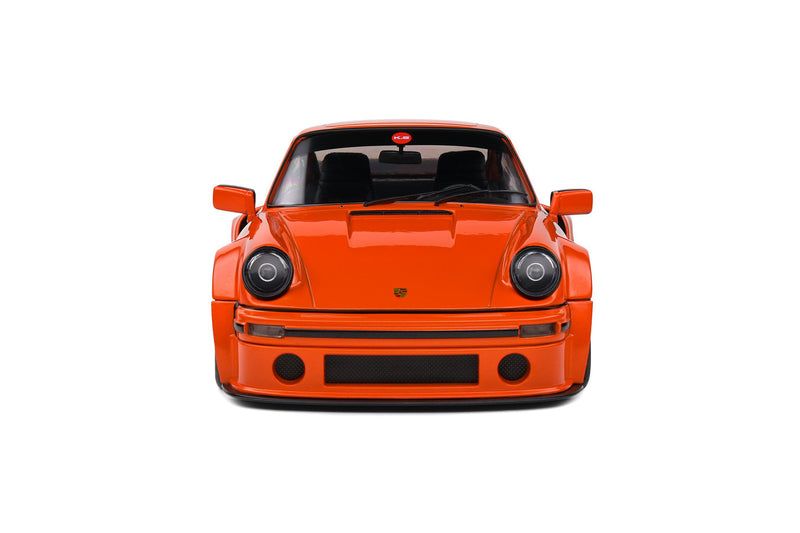Laad de afbeelding in de Gallery-viewer, PORSCHE RWB KS-R ORANJE 2022 SOLIDO 1:18

