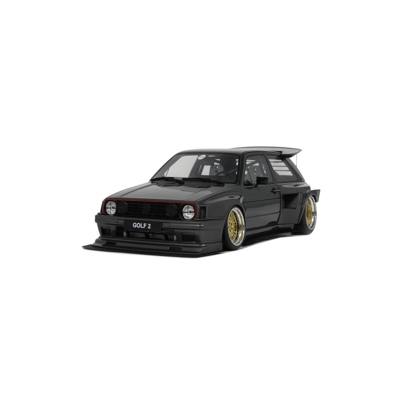 Load image into Gallery viewer, VOLKSWAGEN GOLF II GTI BY KHYZYL SALEEM ASCOT GREY METALLIC 2021 OTTOmobile 1:18
