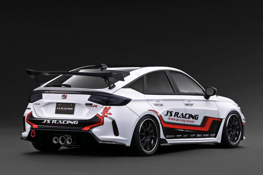 HONDA CIVIC TYPE-R J'S RACING (FL5) WHITE IGNITION MODEL 1:18